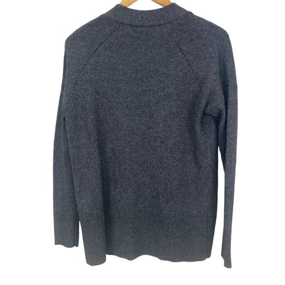 RW & Co Womens Open Gray Knit Cardigan Size Small - Picture 8 of 12